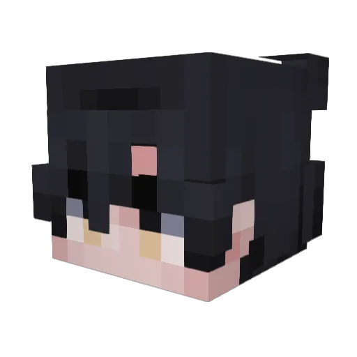 WatchOut3DD Minecraft avatar head, 3D render