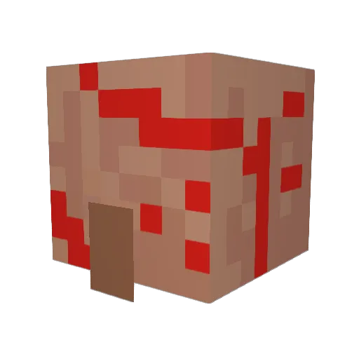 Watch_8 Minecraft avatar head, 3D render