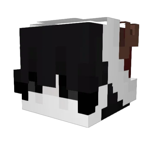 WatchaRA_ Minecraft avatar head, 3D render