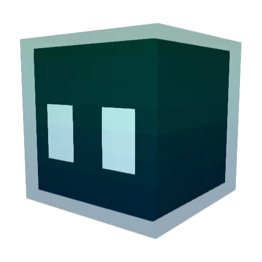 Water99 Minecraft avatar head, 3D render