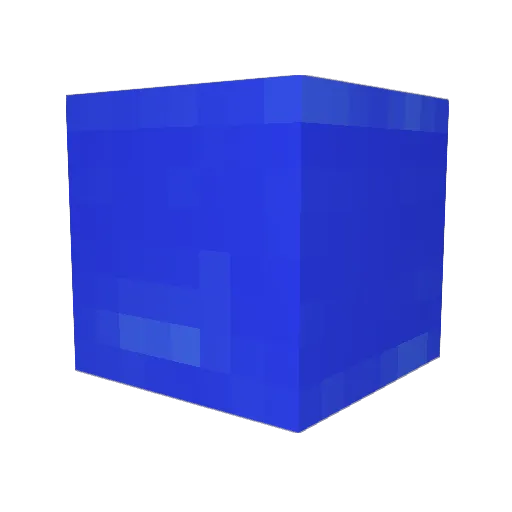 Water_Lama Minecraft avatar head, 3D render