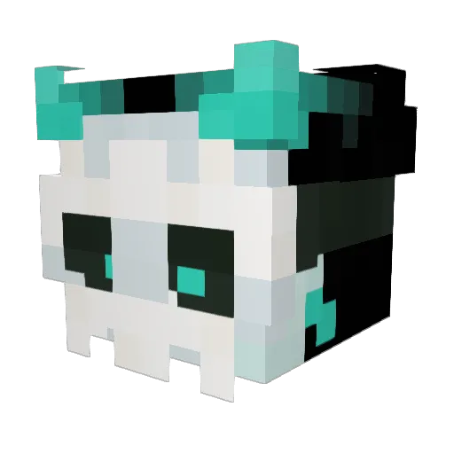 Watercraft2 Minecraft avatar head, 3D render