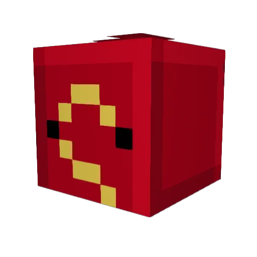 WaterdragonXDX Minecraft avatar head, 3D render