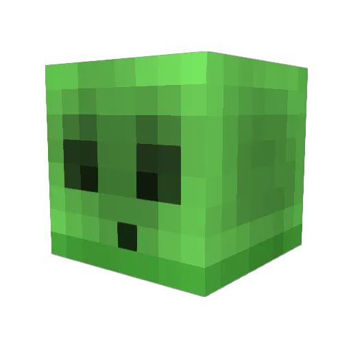 Watereddown Minecraft avatar head, 3D render
