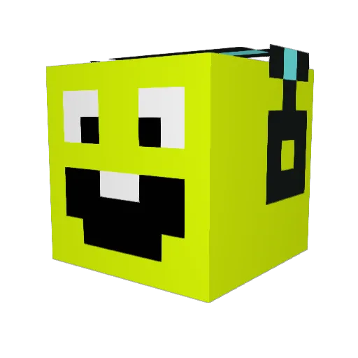 WateryWilliam Minecraft avatar head, 3D render