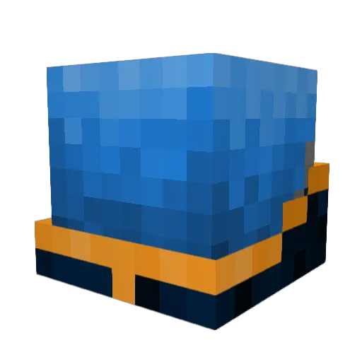 Watgen Minecraft avatar head, 3D render