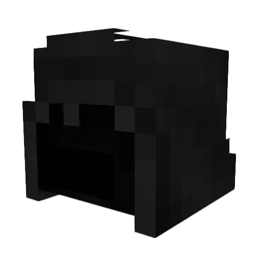 Watto_11 Minecraft avatar head, 3D render