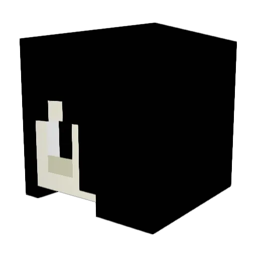 WattsonsBaudssy Minecraft avatar head, 3D render