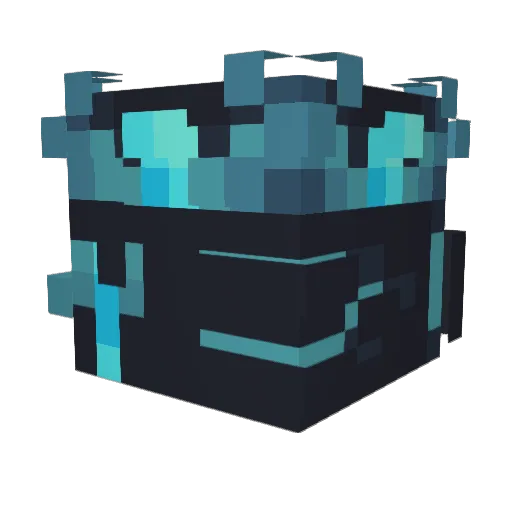 Wawa_yang Minecraft avatar head, 3D render