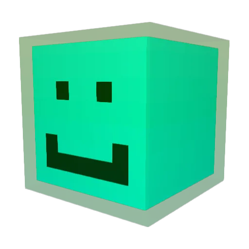 Wawai1804 Minecraft avatar head, 3D render