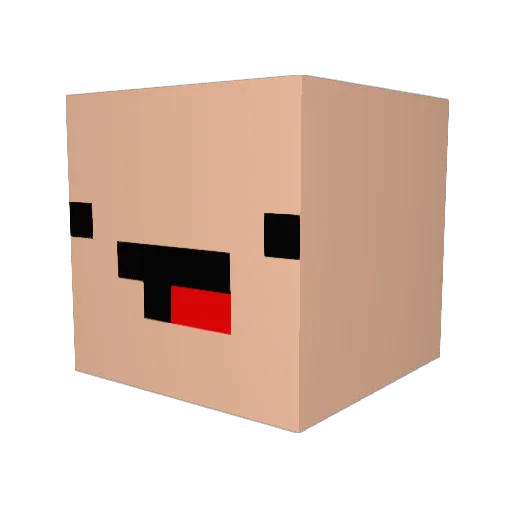 Wawindaji15 Minecraft avatar head, 3D render