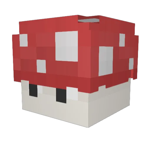 WaxenPinionn Minecraft avatar head, 3D render