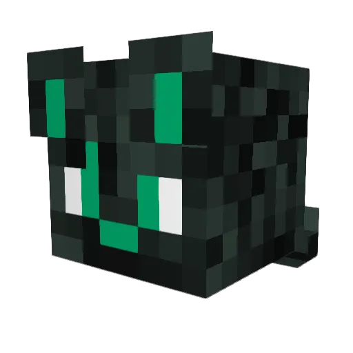 WayanVistar Minecraft avatar head, 3D render