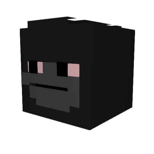WayoftheRonin00 Minecraft avatar head, 3D render
