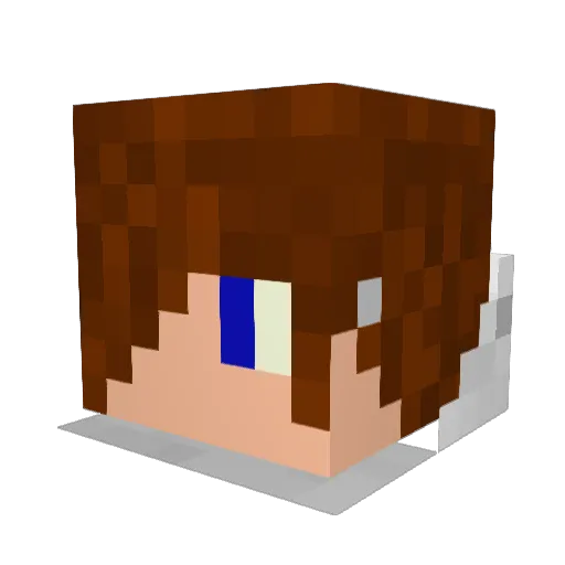 WaywardDatsun Minecraft avatar head, 3D render