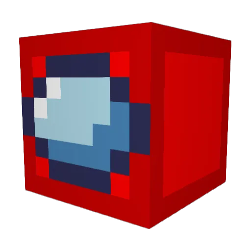 WazBoz Minecraft avatar head, 3D render