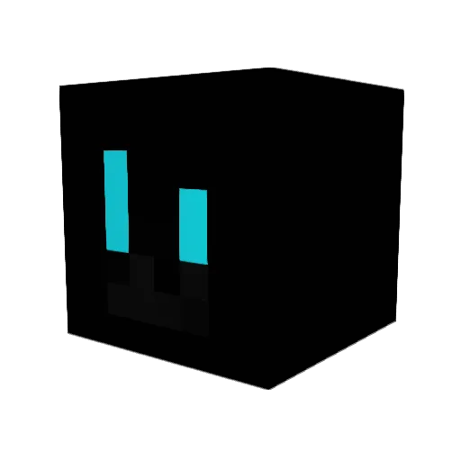 Wazabi258 Minecraft avatar head, 3D render