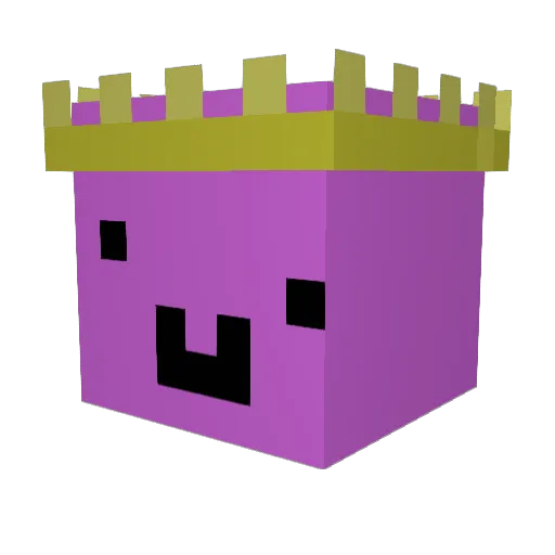 Wazamm Minecraft avatar head, 3D render