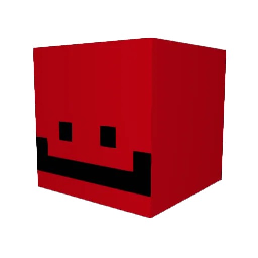 Wazd25 Minecraft avatar head, 3D render