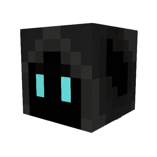 Wazzappi Minecraft avatar head, 3D render