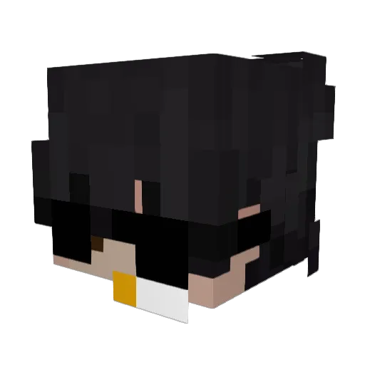 Minecraft-Avatar von Wazzxel_: Kopf als 3D-Render