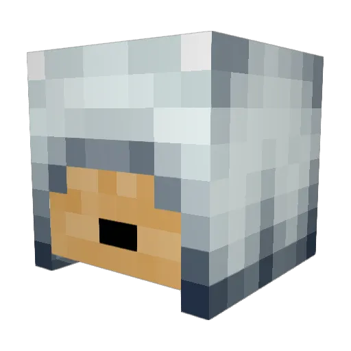 Wdcg94 Minecraft avatar head, 3D render