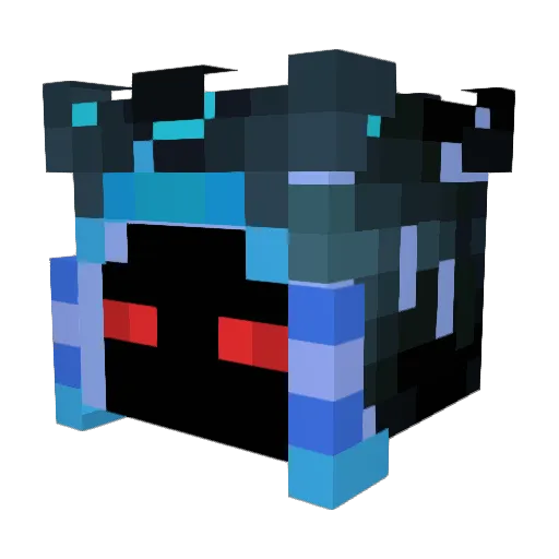 Wdragz40 Minecraft avatar head, 3D render
