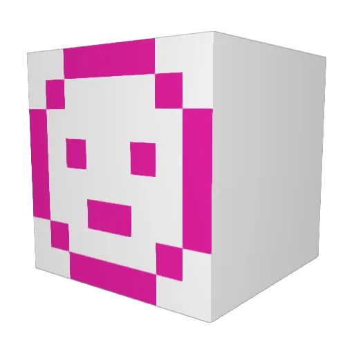 WeadSmoak Minecraft avatar head, 3D render