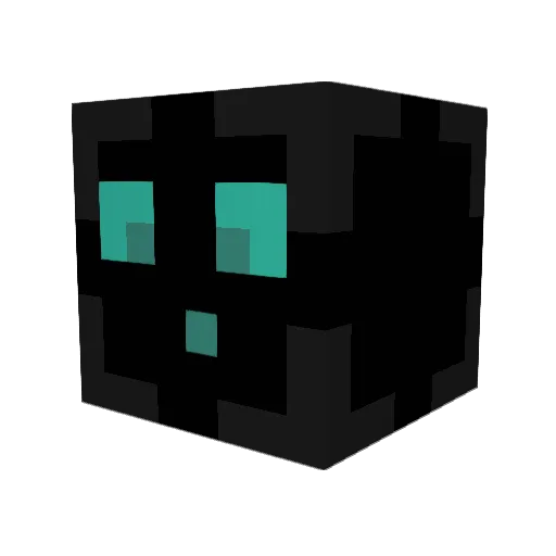 Weade79 Minecraft avatar head, 3D render