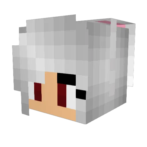 Weak_GUY Minecraft avatar head, 3D render