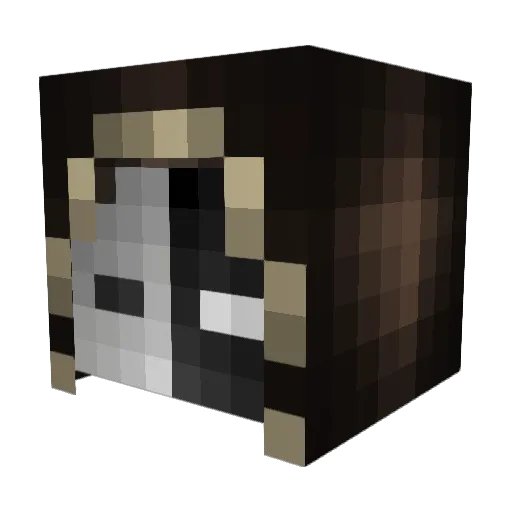 WeaknessIsPower Minecraft avatar head, 3D render