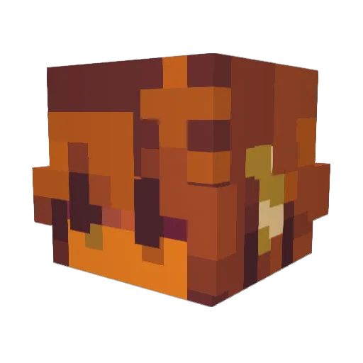 Weakstr0ke Minecraft avatar head, 3D render