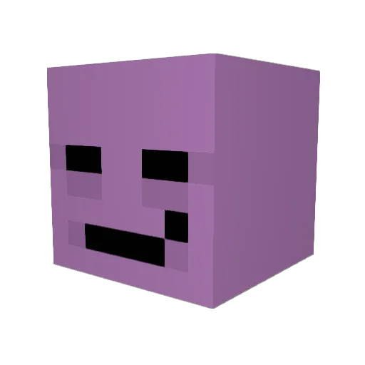 Weaponsguy Minecraft avatar head, 3D render