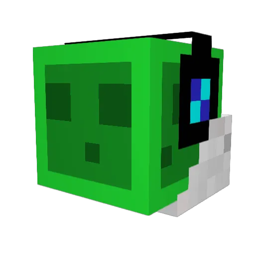 Webber_Mark02 Minecraft avatar head, 3D render