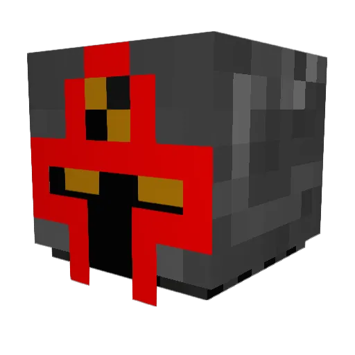 Weber131 Minecraft avatar head, 3D render