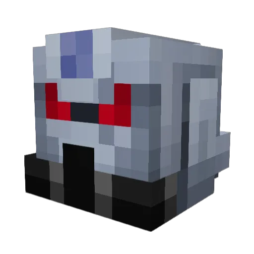 WebsterLeDoge Minecraft avatar head, 3D render