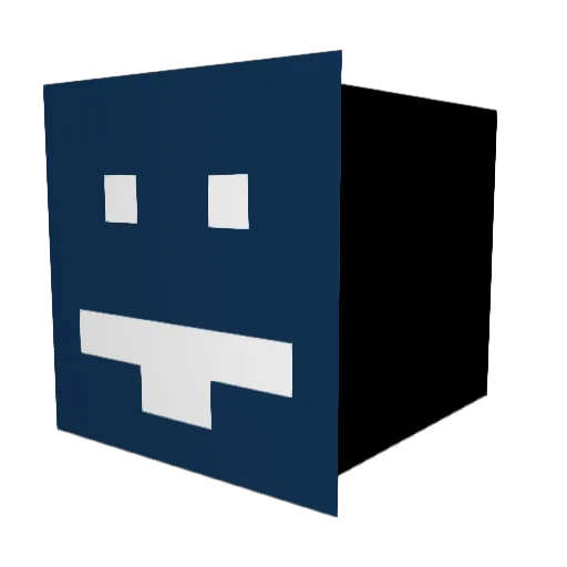 WeeBonter Minecraft avatar head, 3D render
