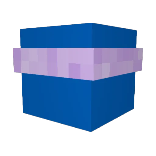 WeeDave Minecraft avatar head, 3D render