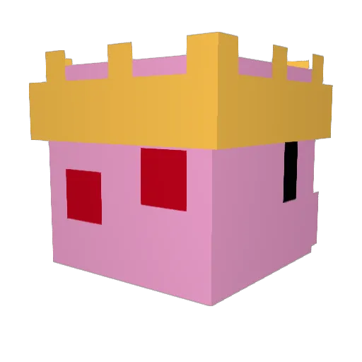 WeebBrownies Minecraft avatar head, 3D render