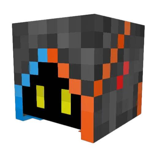 WeebSZN Minecraft avatar head, 3D render