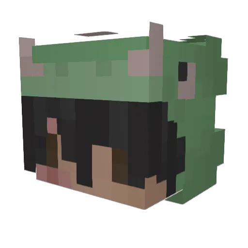 Weeb_Doctor Minecraft avatar head, 3D render
