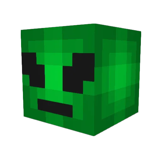 Weelo6948 Minecraft avatar head, 3D render