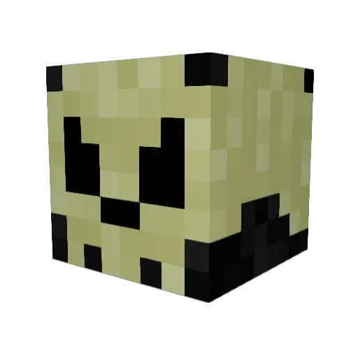 Weezle94 Minecraft avatar head, 3D render