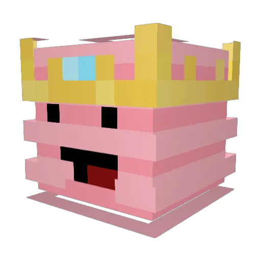 Weezums Minecraft avatar head, 3D render