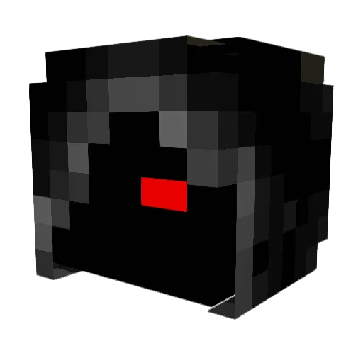 Wegroes Minecraft avatar head, 3D render