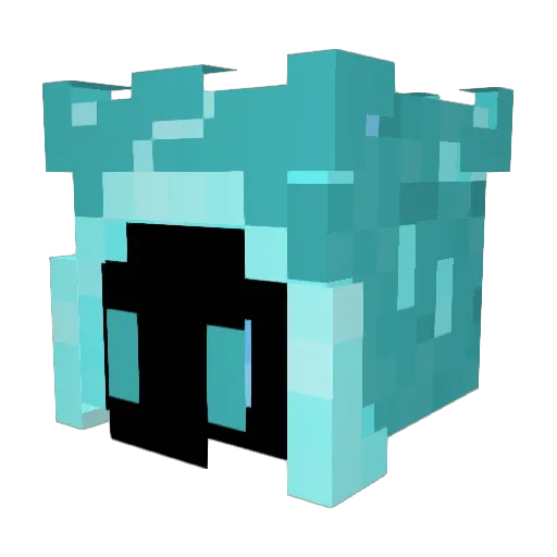 Wegwijzer16 Minecraft avatar head, 3D render