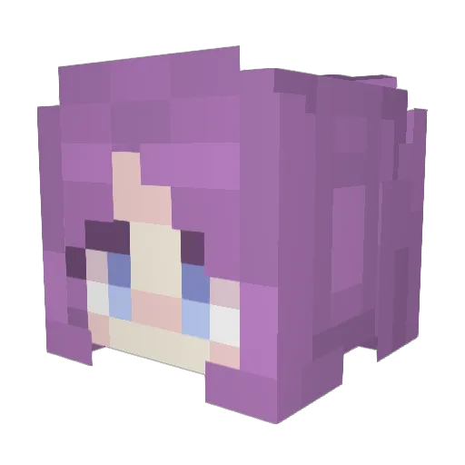 WeiShiun0520 Minecraft avatar head, 3D render