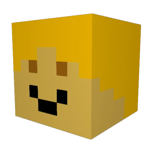Weidi03 Minecraft avatar head, 3D render