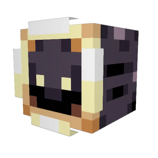 Weight0Messier Minecraft avatar head, 3D render