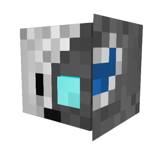 Weimar27 Minecraft avatar head, 3D render